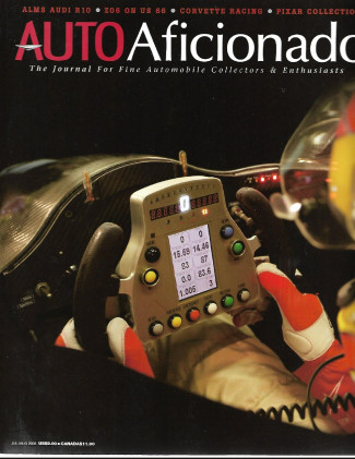 AUTO AFICIONADO 2006 JULY/AUG - ALMS AUDI R10, Z06, PIXAR COLLECTION